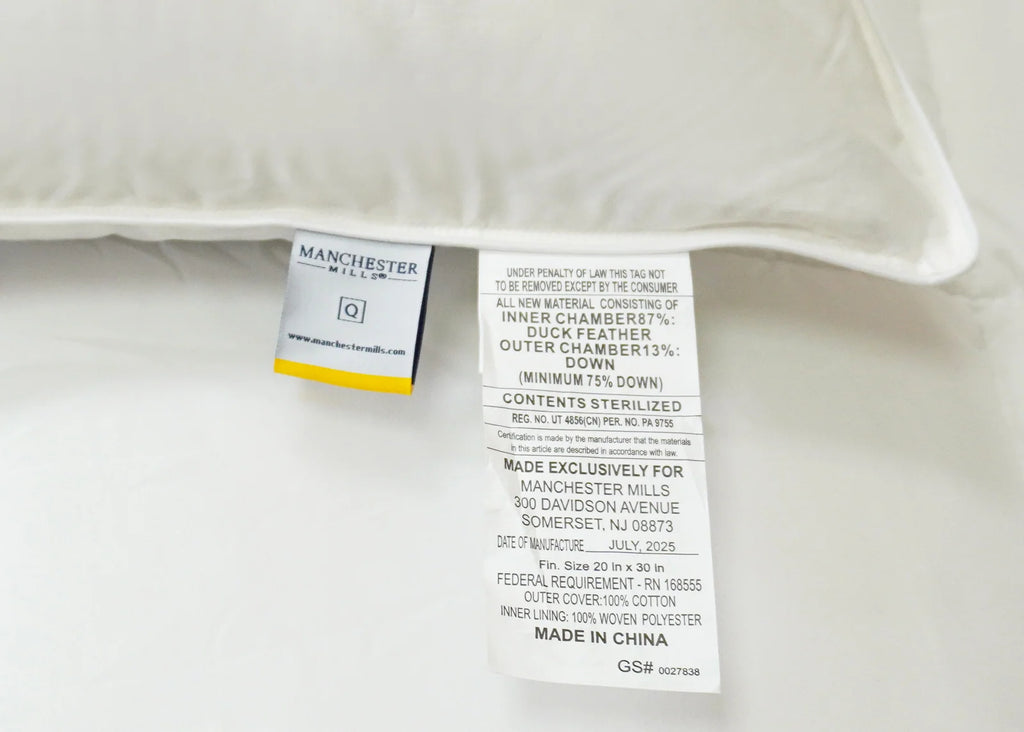 Soft Down and Feather Pillow