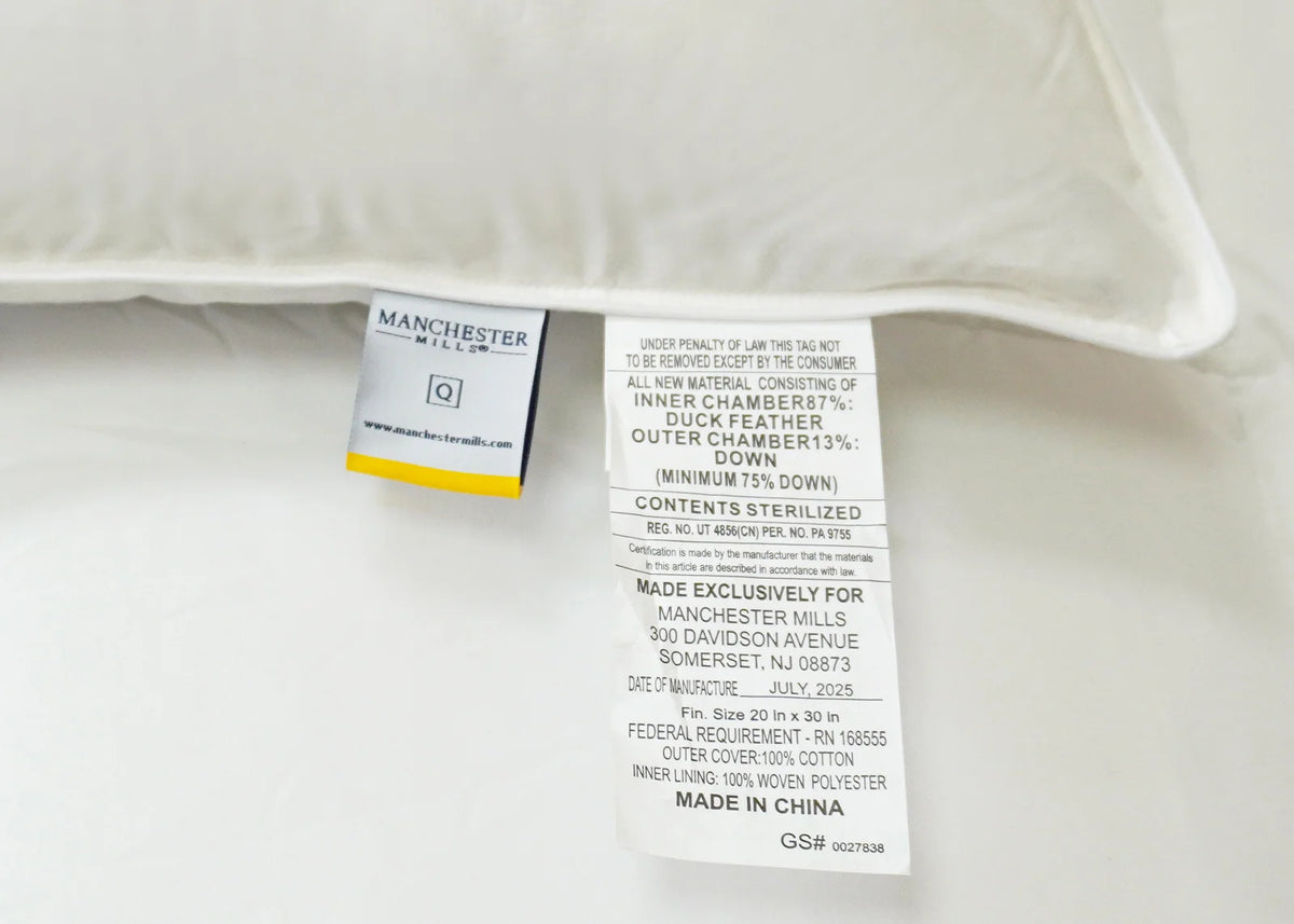 Soft Down and Feather Pillow
