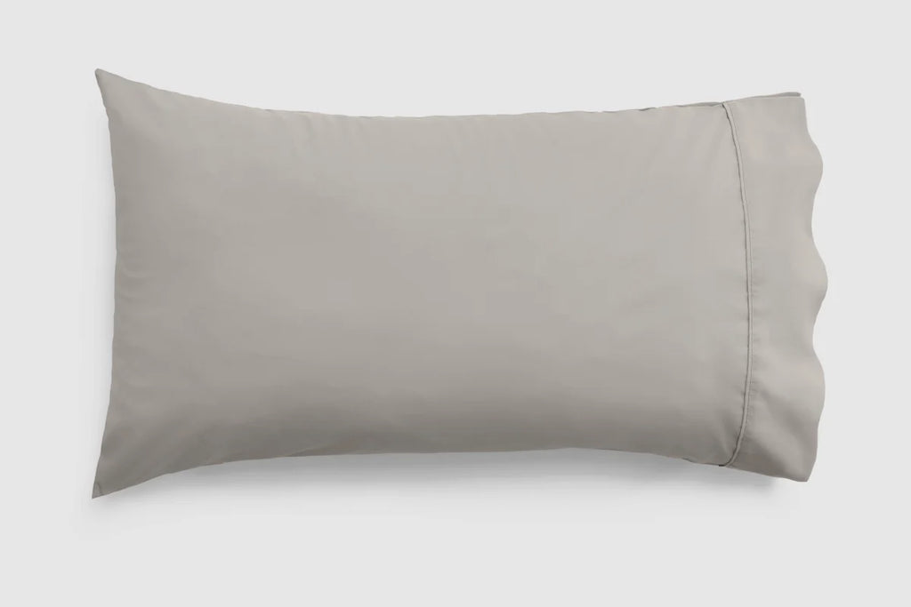 Soft Microfiber Pillowcase Set in White, Dove Grey, Navy, Cream, Grey or Silver Blue with Standard, Queen and King Sizes