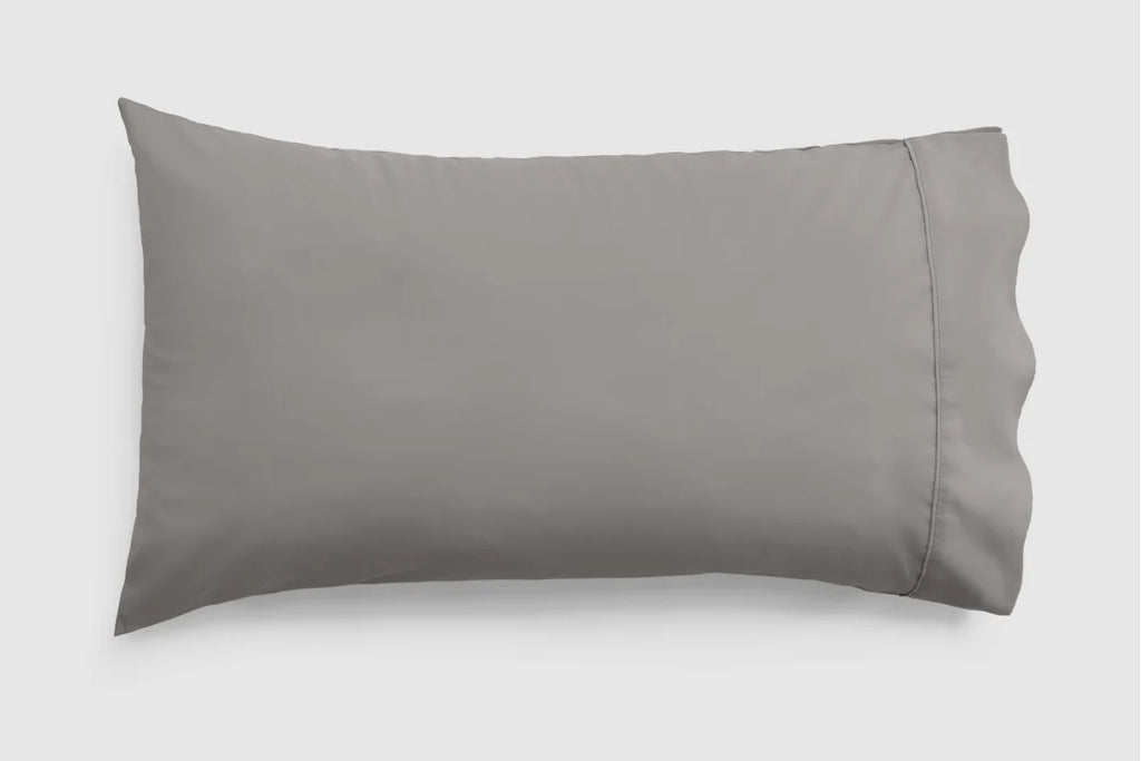 Soft Microfiber Pillowcase Set in White, Dove Grey, Navy, Cream, Grey or Silver Blue with Standard, Queen and King Sizes