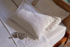 Soft Microfiber Pillowcase Set in White, Dove Grey, Navy, Cream, Grey or Silver Blue with Standard, Queen and King Sizes