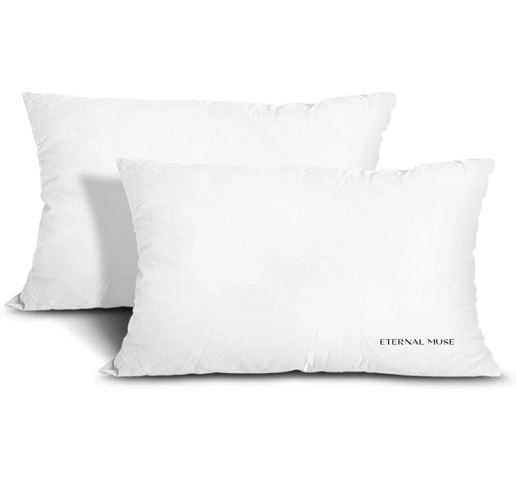 Soft Pillow with Plush Velvety Cover, Airy Bouncy Fill, Machine-Washable Design and 20 x 30 Inch Size