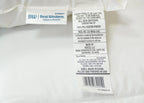 Soft Polyester Pillow with Medium-Soft Support, Hypoallergenic Cotton Cover and Standard, Queen or King Sizes