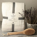 Soft White Cotton Bath Towel Set, Bath Towels set of 2