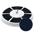 Solar Flagpole Light with 26 LEDs, 7000K Cool White Glow, Auto Dusk-to-Dawn Lighting for Outdoor Flag Display
