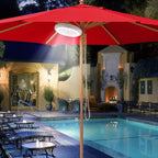 Solar Flagpole Light with 26 LEDs, 7000K Cool White Glow, Auto Dusk-to-Dawn Lighting for Outdoor Flag Display
