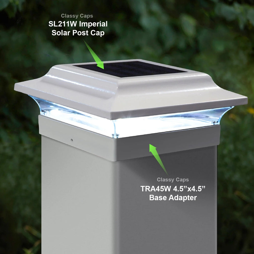 Solar Post Cap Light