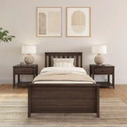 Solid New Zealand Pine Twin Bed Frame