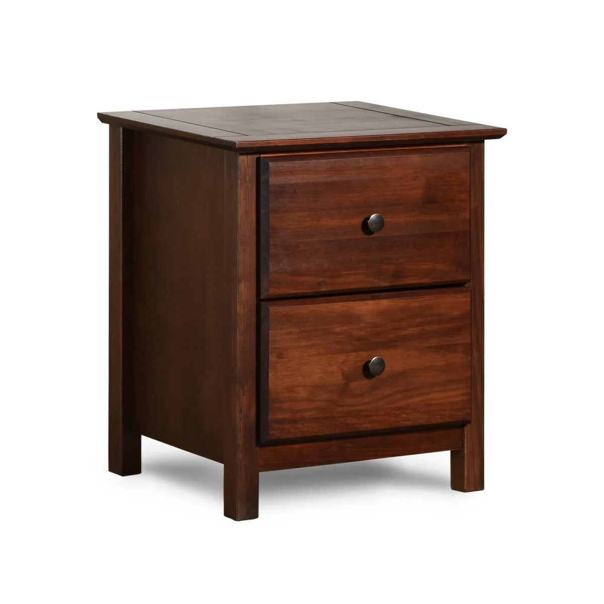 Solid Pine Shaker Nightstand
