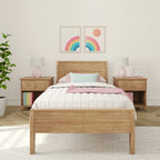 Solid Pine Twin Panel Bed
