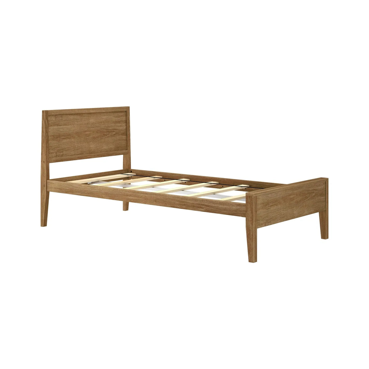 Solid Pine Twin Panel Bed