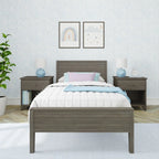 Solid Pine Twin Panel Bed