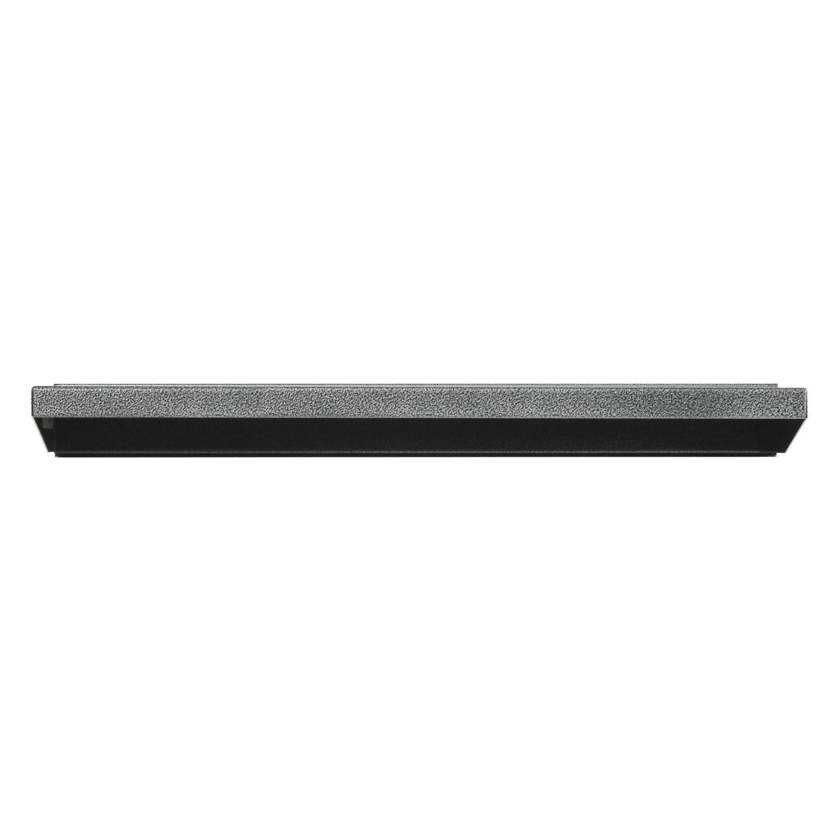 Solid Steel Wall Shelf, Hammered Granite