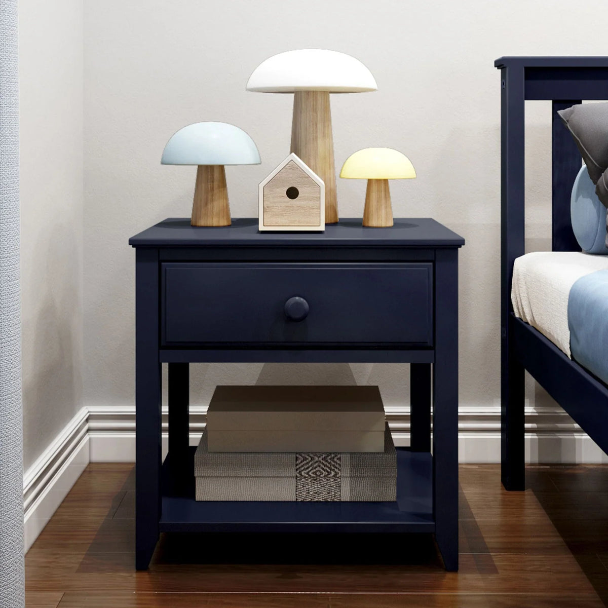 Solid Wood Nightstand