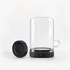 Sourdough Starter Warmer with Cooling Puck, Glass Cloche and Three-Zone Temperature Indicator