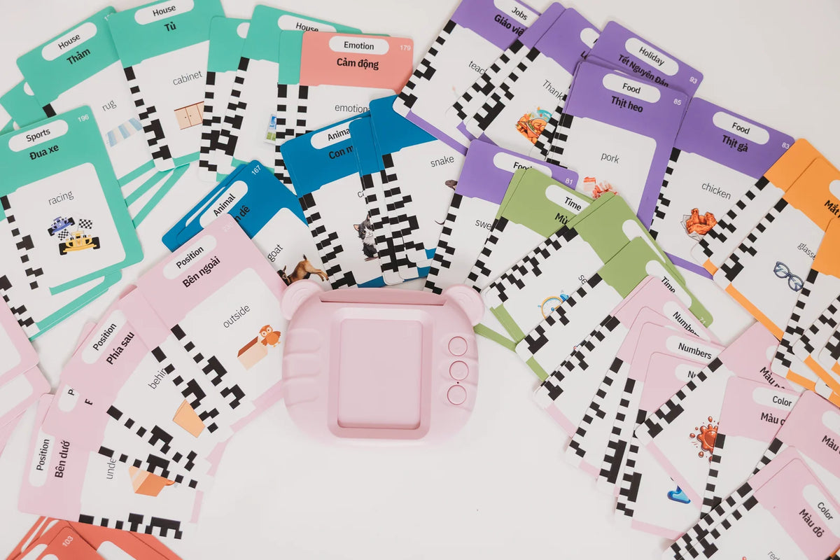 Southern Vietnamese-English Flashcard Reader