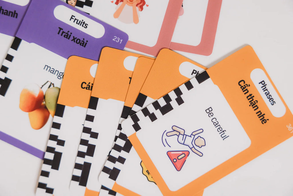 Southern Vietnamese-English Flashcard Reader