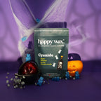 Soy Wax Melts in a 4 oz. Pouch, Featuring a Berry and Plum Fragrance Layered Over Soft Floral Notes