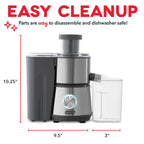 Space-Saving Centrifugal Juicer
