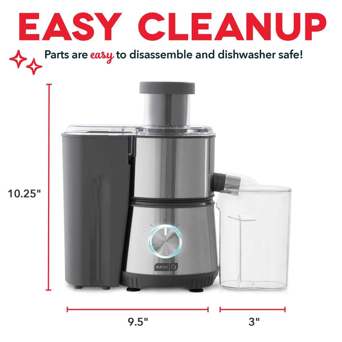 Space-Saving Centrifugal Juicer