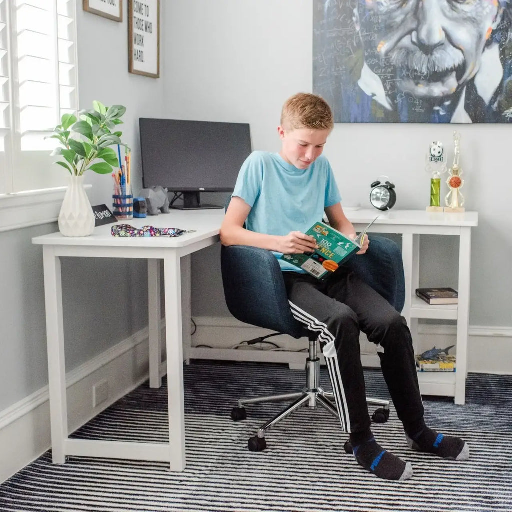 Space-Saving Kids' Corner Desk