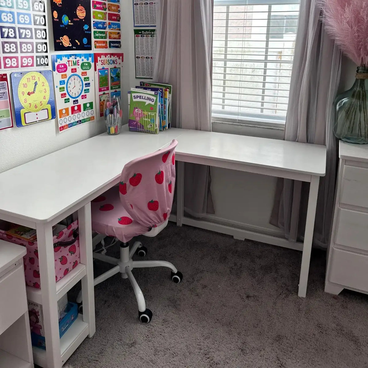 Space-Saving Kids' Corner Desk