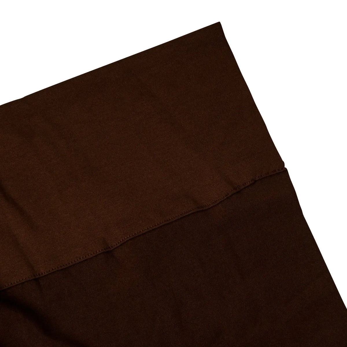 Spandex 4-Way Stretch Backdrop Drape Curtain, Chocolate Brown, 10
