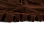 Spandex 4-Way Stretch Backdrop Drape Curtain, Chocolate Brown, 10