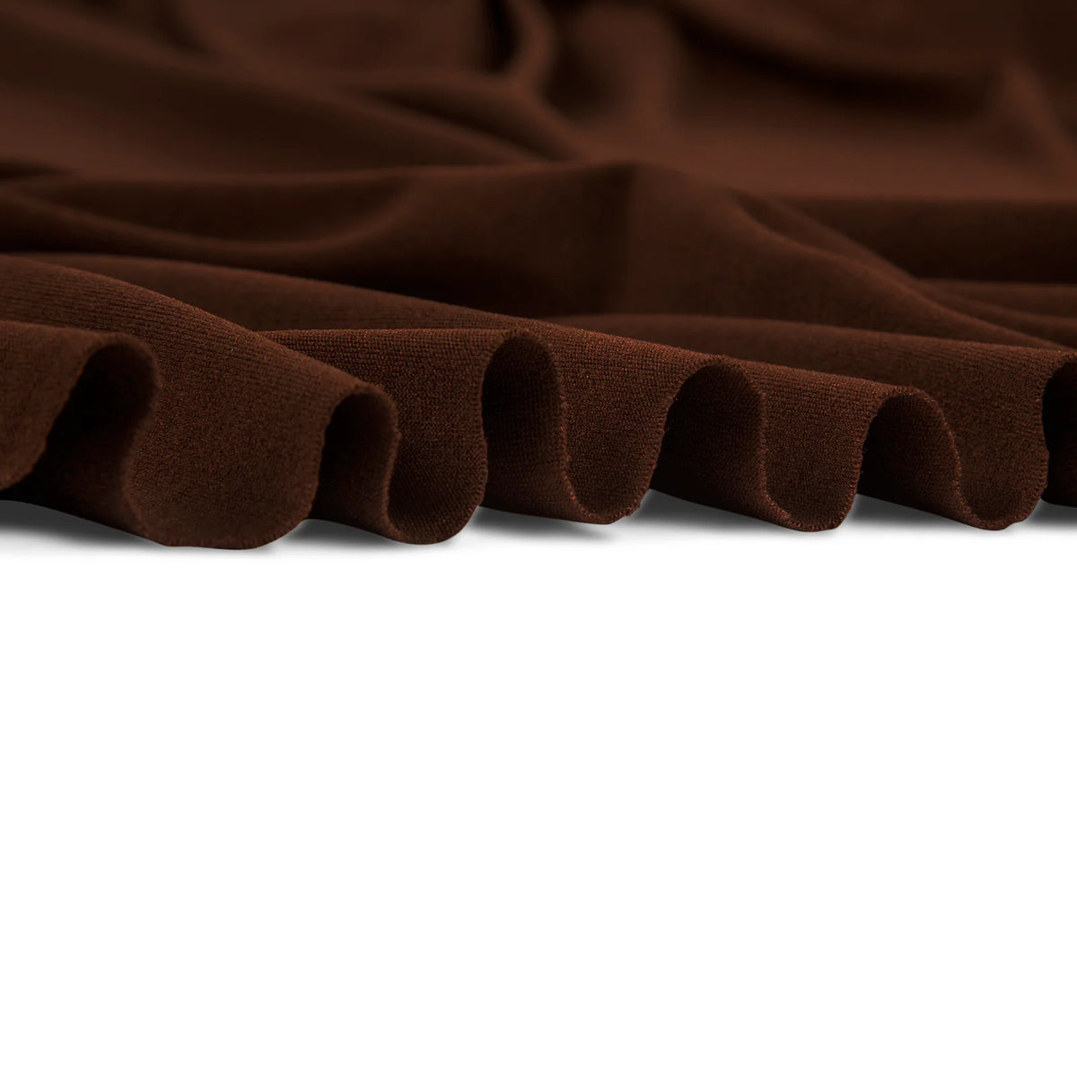 Spandex 4-Way Stretch Backdrop Drape Curtain, Chocolate Brown, 10