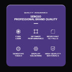 Speedcubing Timer with 0.001-Second Accuracy, Responsive Touch Control and Green or Purple Color
