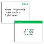 Spelling Rule Flash Cards