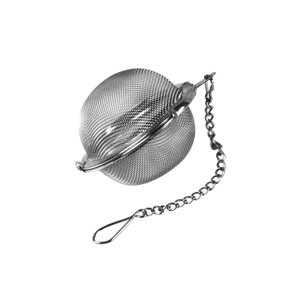 Sphere Tea Strainer for Loose Leaf Tea Brewing with Fine Mesh, Easy Cleaning, and Single-Cup or Teapot Use