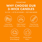 Spiced Fallen Leaves 3-Wick Candle