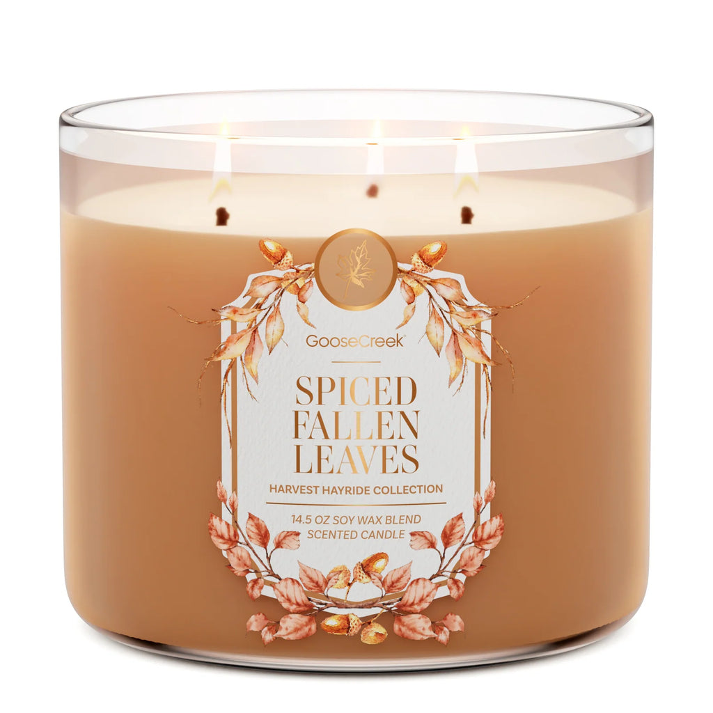 Spiced Fallen Leaves 3-Wick Candle