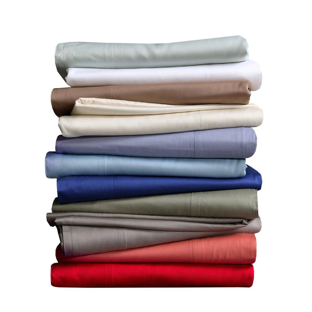 Split King Adjustable Bed Sheet Set in 100% Bamboo Viscose with Two Fully Elasticized Twin XL Fitted Sheets
