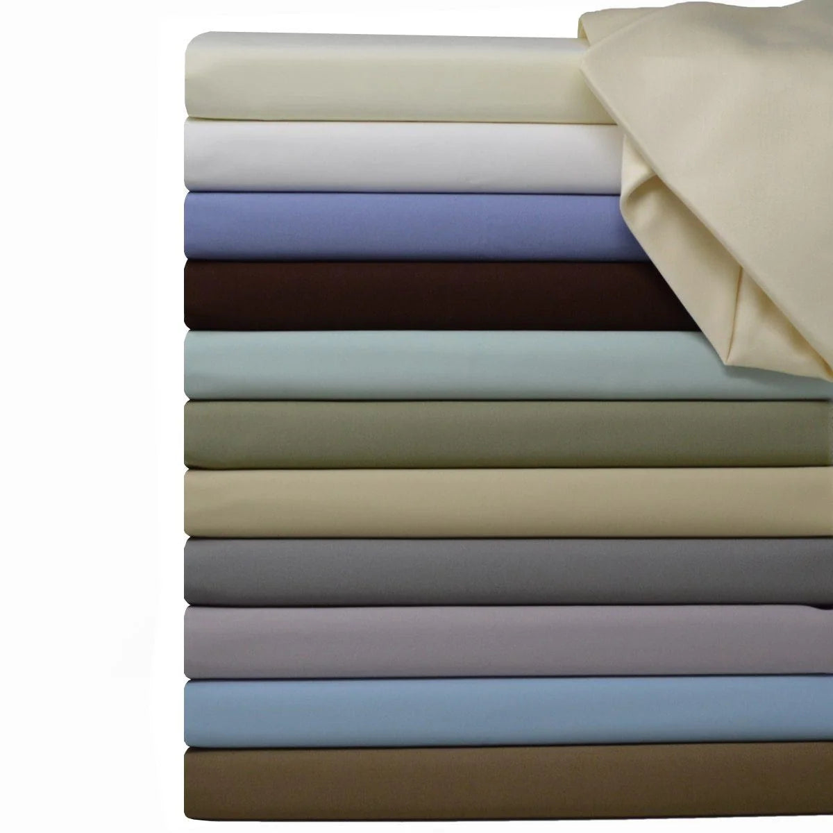 Split Top King Sheet Set, 600 Thread Count Long-Staple Cotton with 18-Inch Deep Pockets for Adjustable Beds