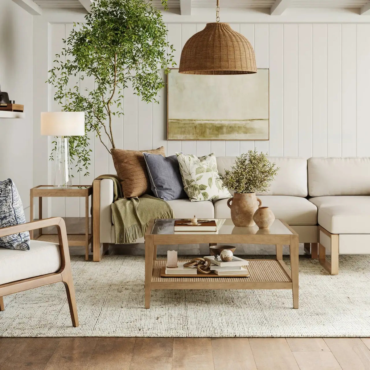 Square Glass Coffee Table
