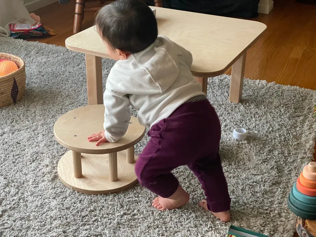 Square Kids Table in Baltic Birch