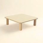 Square Kids Table in Baltic Birch, Infant 8”-24" x 24"