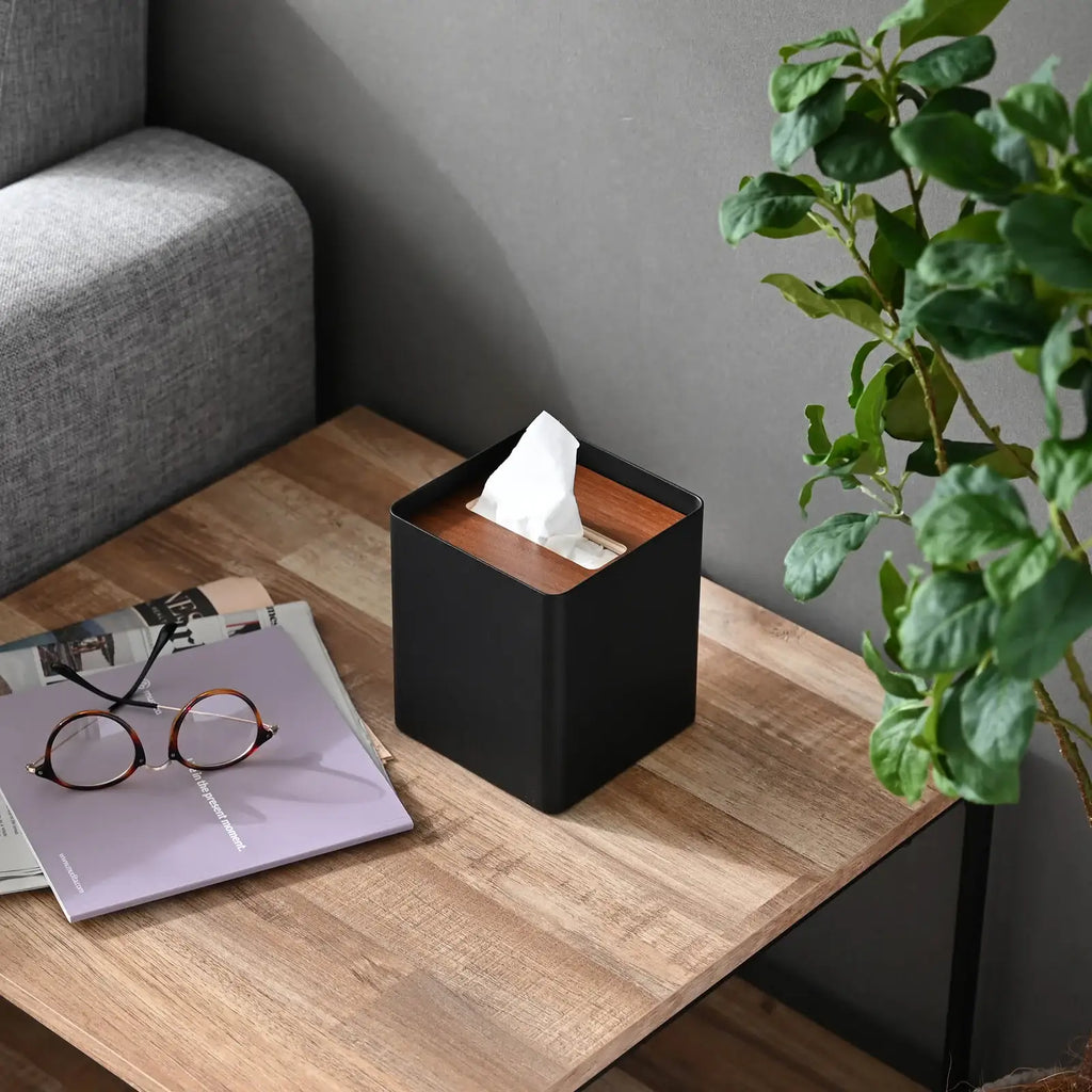 Square Steel Tissue Box Cover