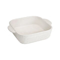 Square Stoneware Casserole Dish