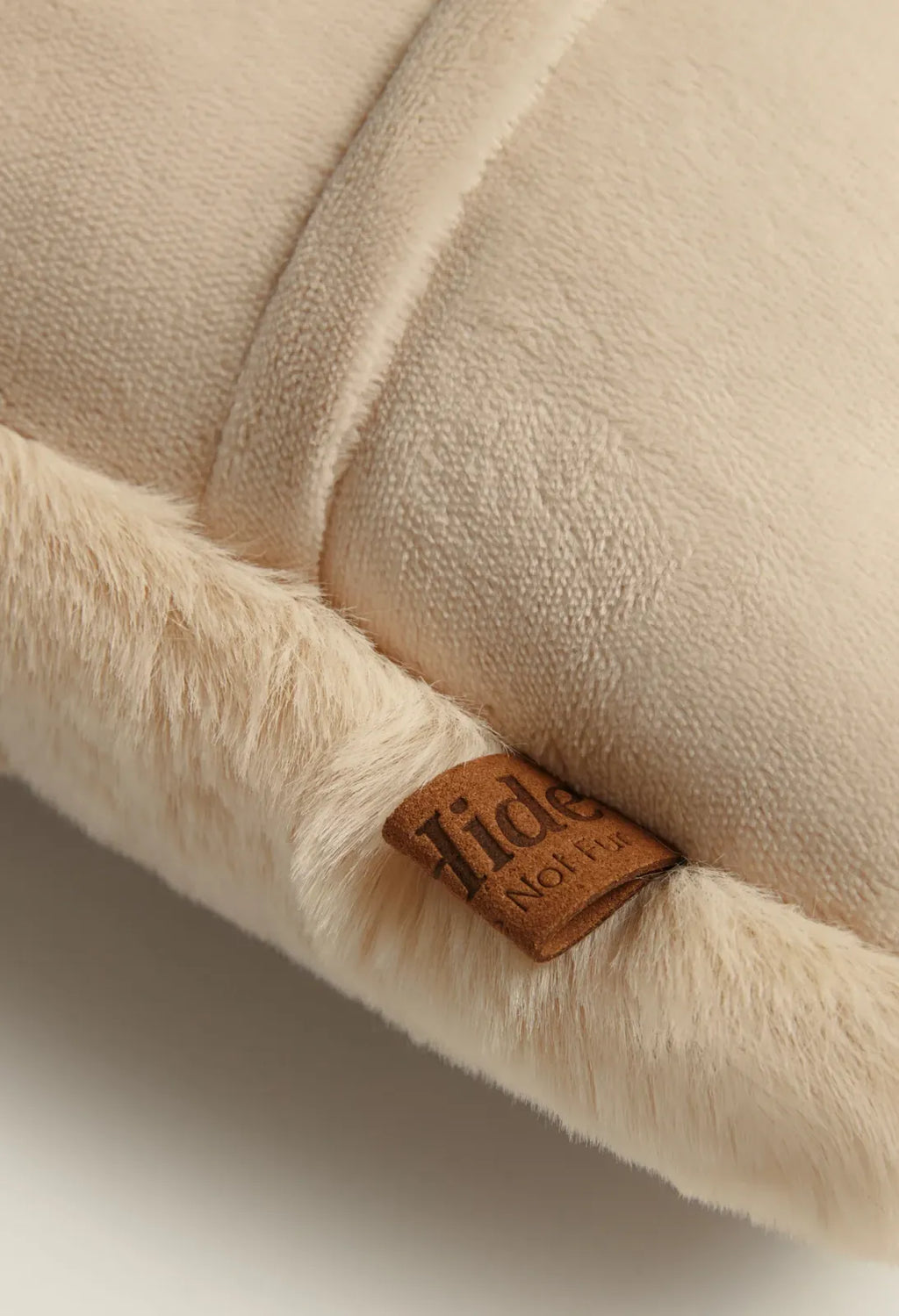 Squish Pillow in Chinchilla-Soft Marshmallow Material