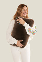 Squish Pillow in Chinchilla-Soft Marshmallow Material