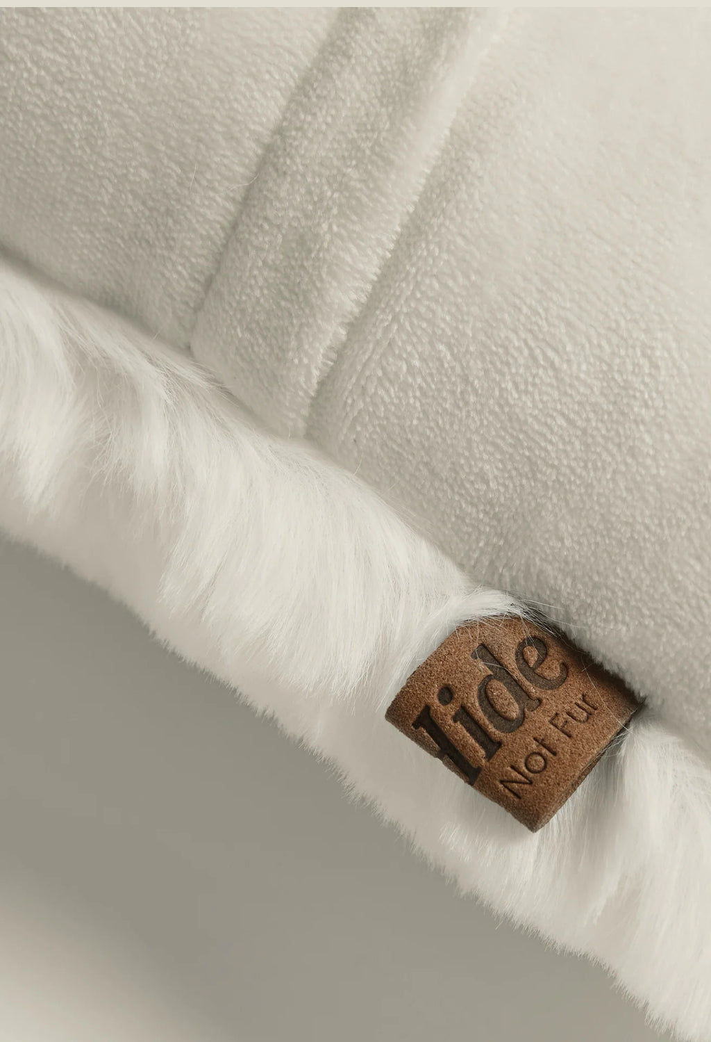Squish Pillow in Chinchilla-Soft Marshmallow Material