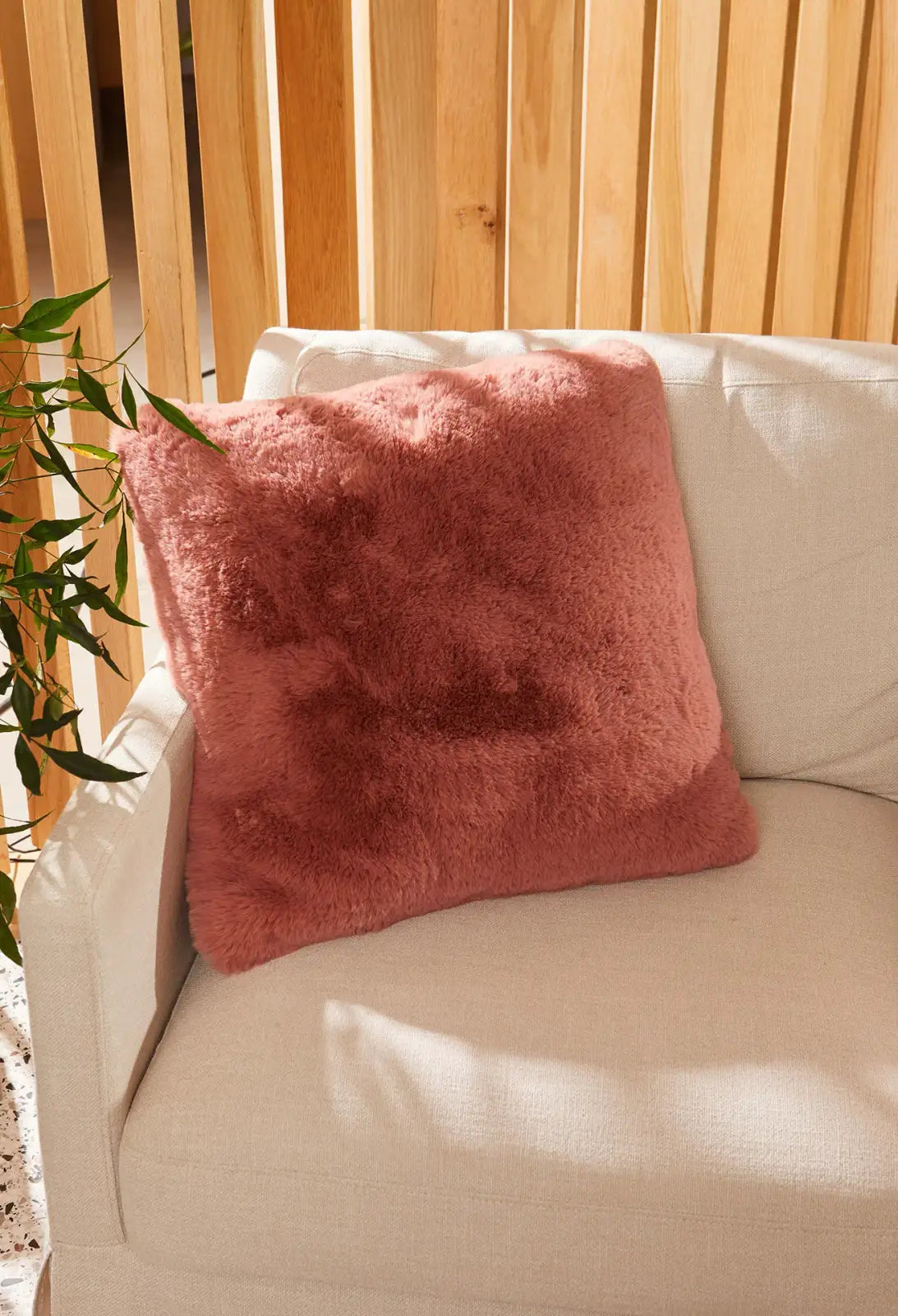 Squish Pillow in Chinchilla-Soft Marshmallow Material