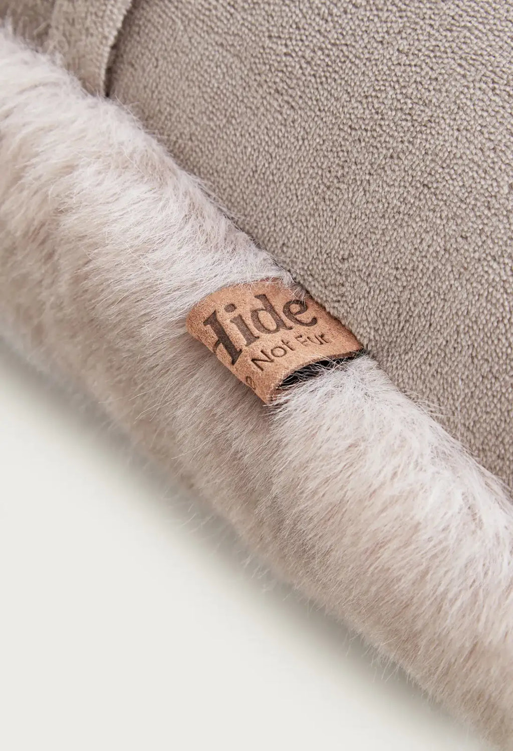 Squish Pillow in Chinchilla-Soft Marshmallow Material