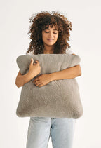 Squish Pillow in Chinchilla-Soft Marshmallow Material