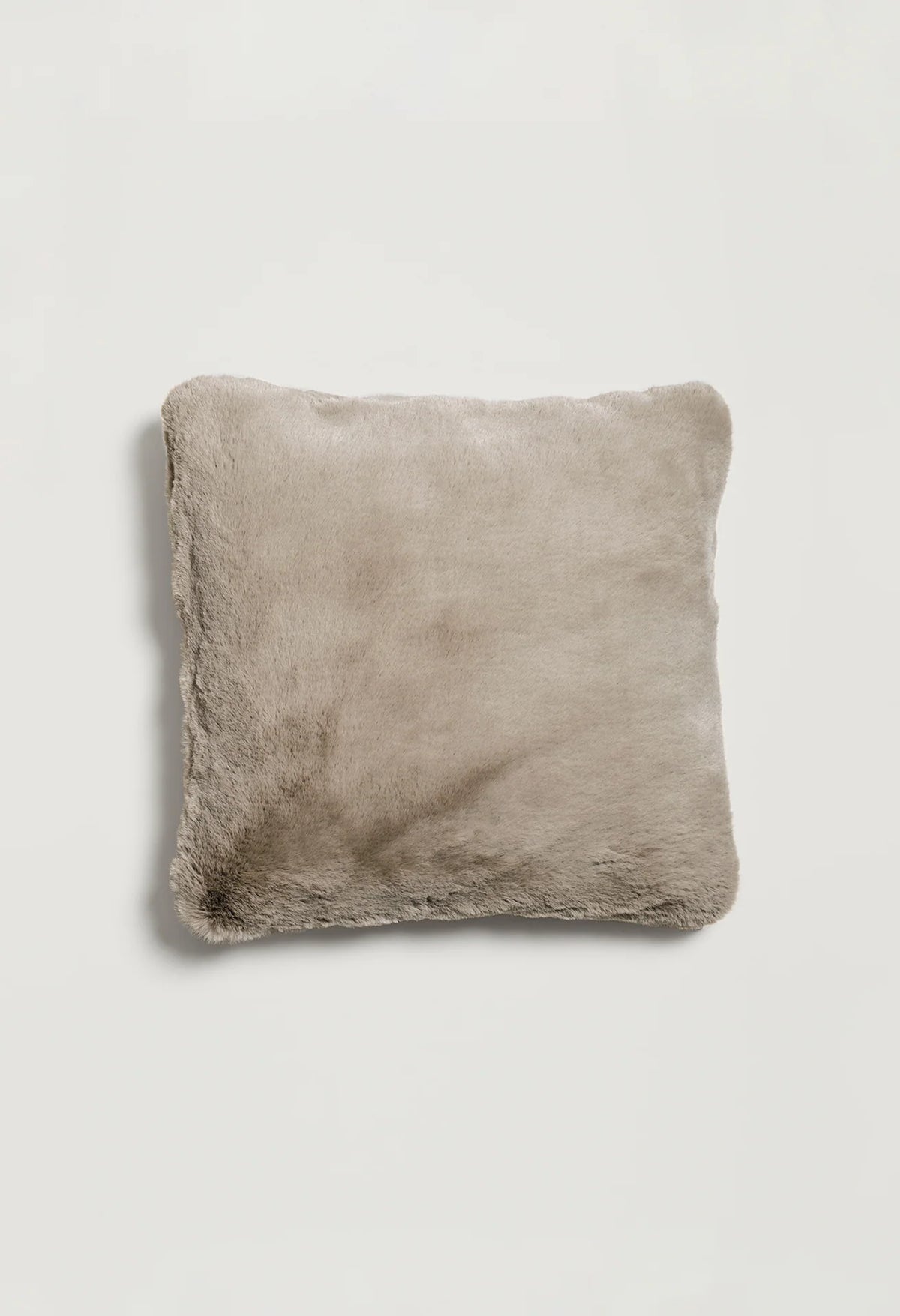 Squish Pillow in Chinchilla-Soft Marshmallow Material, Taupe Ducky-Standard
