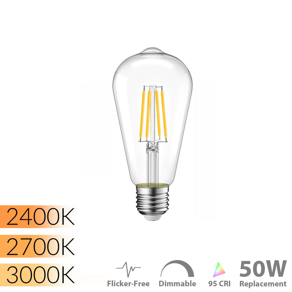 ST21 LED Filament Light Bulb