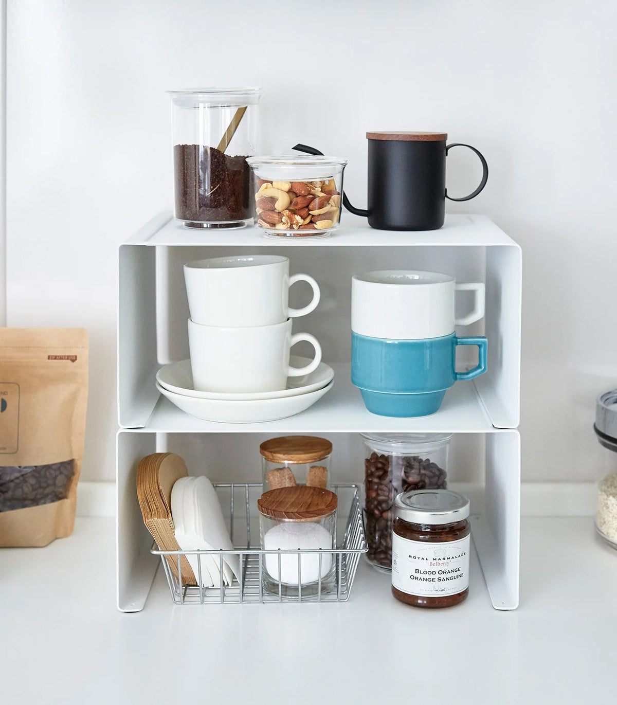 Stackable Countertop Shelf